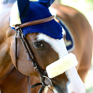 Sheepskin Noseband Cover