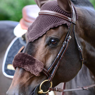 Sheepskin Noseband Cover