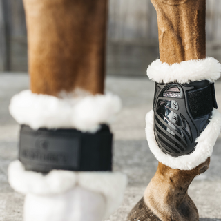 Vegan Sheepskin Young Horse Fetlock Boots