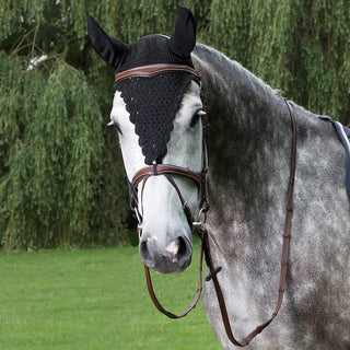 Bridle With Flash Noseband - Cow Leather